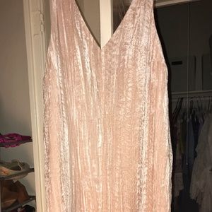 Ann Taylor Loft Gorgeous Velour Pink Shift Dress